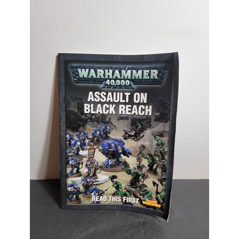 Warhammer 40K Games Workshop Assault On Black Reach Read This First Booklet